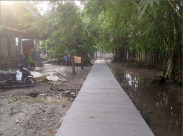 Pembangunan Jalan Beton RT 01 RW 01