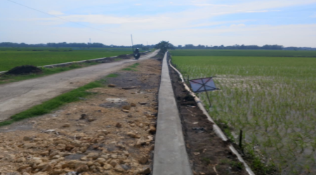 Pembangunan Talud Jalan Usaha Tani RT 06 RW 01