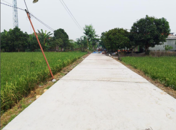 Pembangunan Jalan Beton RT 04 RW 02