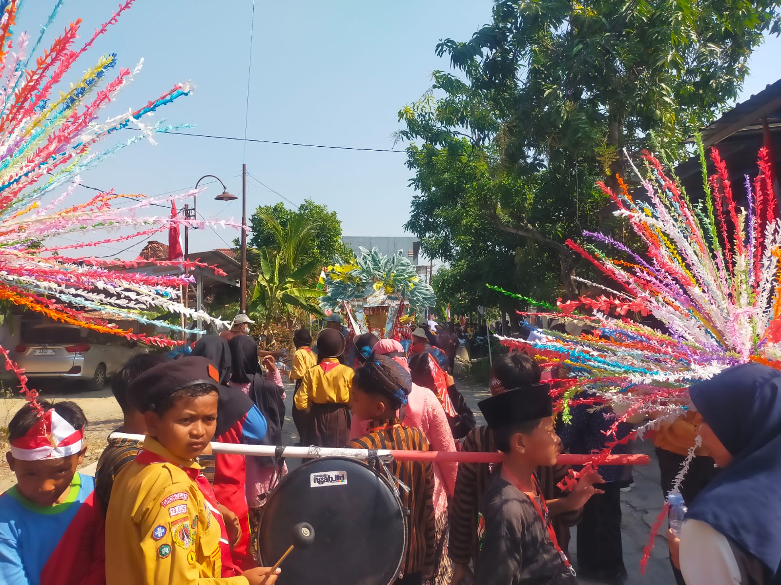 KKN Kelompok 23 Unimus Membantu Kegiataan Jambore SDN 1 Curug di Tegowanu Kulon